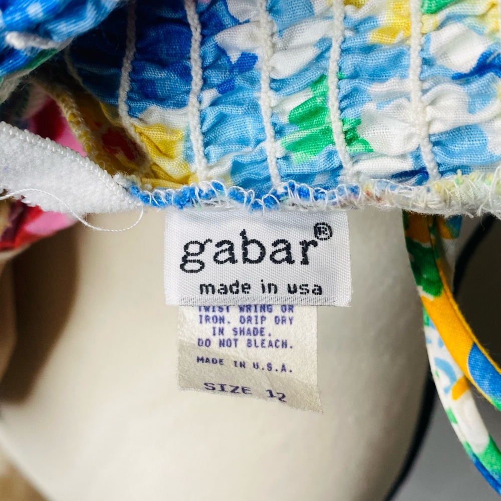 VINTAGE GABAR SWIM/SUN/ROMPER - Picture 4 of 11